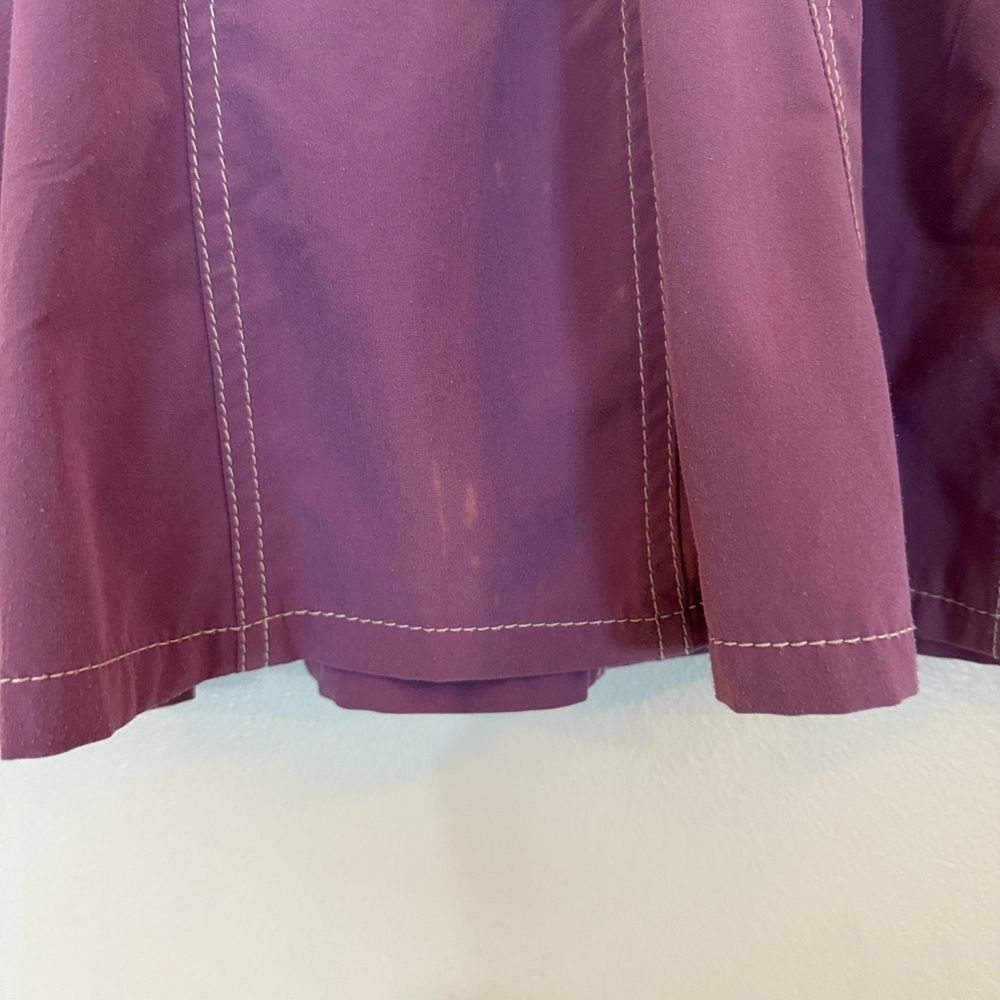 Athleta Elegant A-Line Skirt in Plum Size 6 - Picture 7 of 11